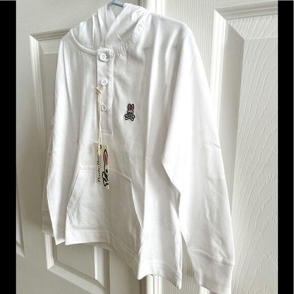 NWT Psycho Bunny Kids Long Sleeve Hoodie - Picture 3 of 6